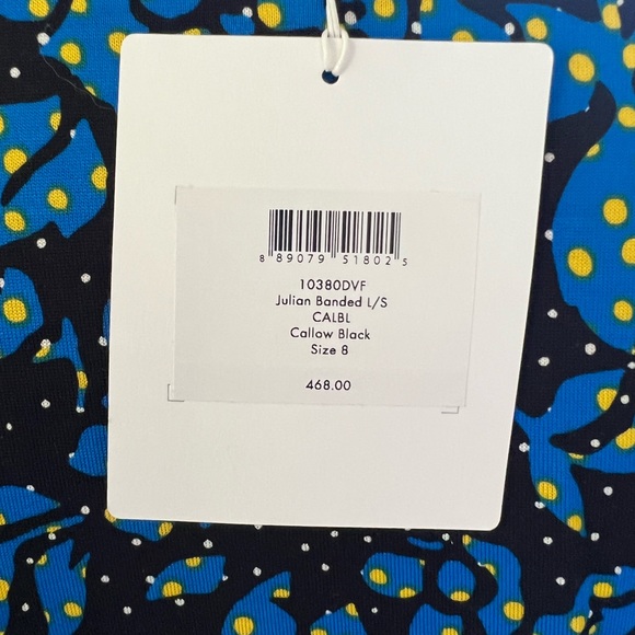 DVF Silk Wrap Dress NWT - Picture 4 of 4